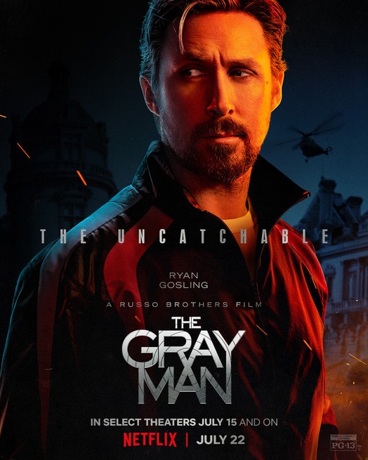Gray Man Gosling character poster