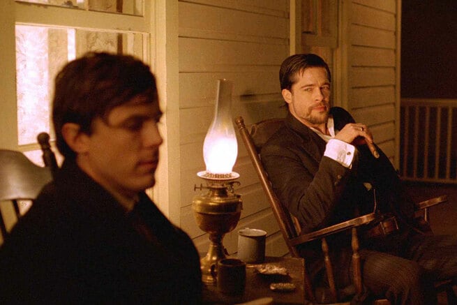 Jesse James Brad Pitt Casey Affleck