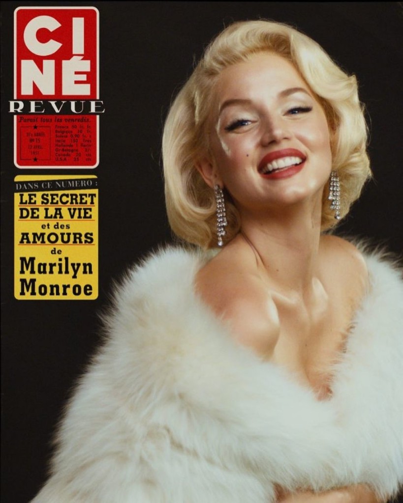 Ana de Armas Monroe Blonde