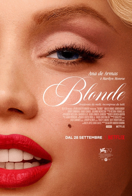 Blonde Netflix poster de Armas