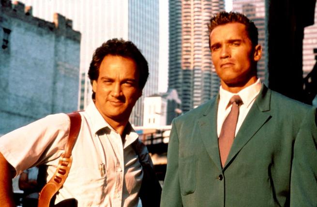 RED HEAT, Jim Belushi, Arnold Schwarzenegger, 1988