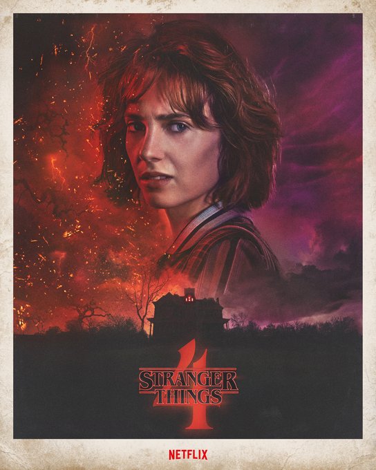 Maya Hawke Stranger Things 4 character poster