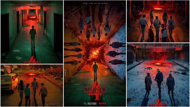 Stranger Things 4 posters