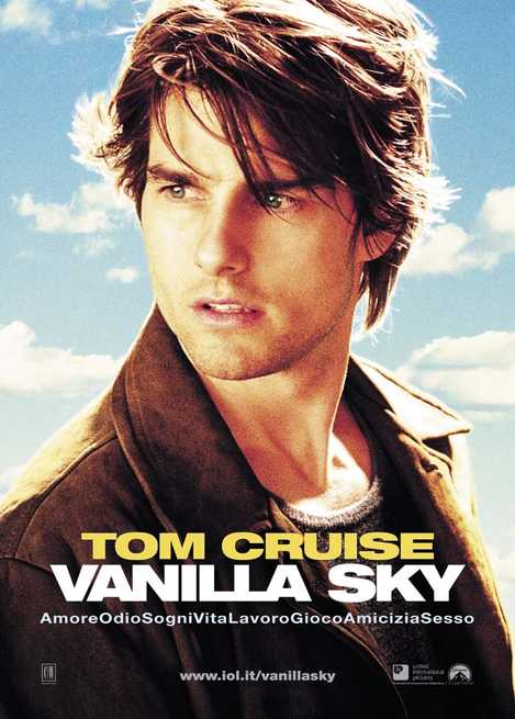 Vanilla Sky poster Cruise