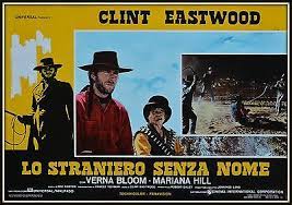 Straniero nome Eastwood poster