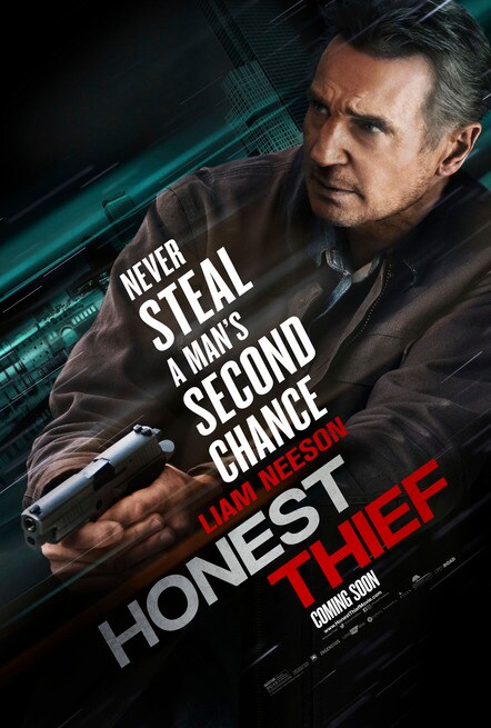 Honest Thief poster Neeson